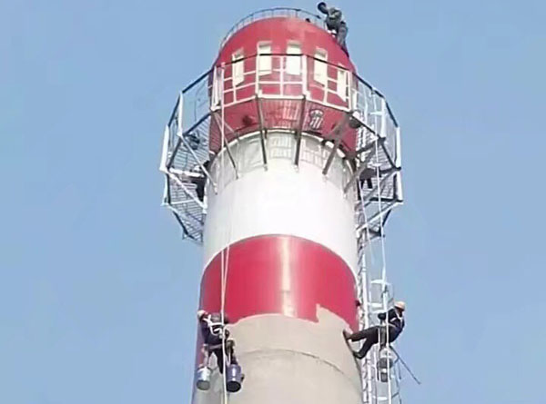 煙囪防腐刷涂料施工時(shí)會(huì)有哪些操作？